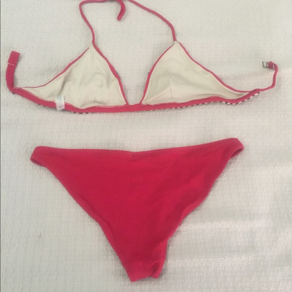 Victoria’s Secret beaded red bikini size M - Picture 2 of 4